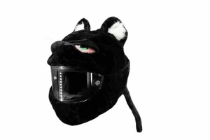 Copricasco <span class=keywords><strong>Moto</strong></span> Zoom-lon in Peluche Decorativo per Strada, Maschera Protettiva per <span class=keywords><strong>Casco</strong></span> da <span class=keywords><strong>Moto</strong></span> - Product Image 6