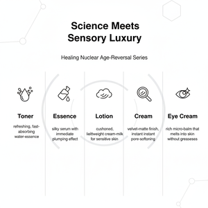 治癒核年齢逆転スキンケアセット-敏感肌のためのPDRNバリア修理アンチエイジング - Product Image 3