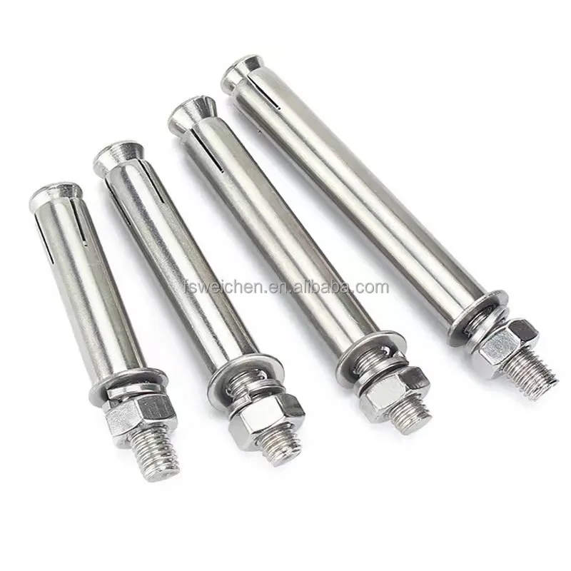 Stainless Steel Expansion Bolts Hex Acorn Head Sleeve Anchor