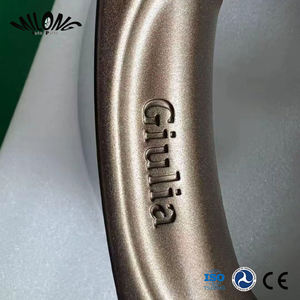 Jante de voiture de course en or gelé 5x110 Et31 Racing Lega Drake 8.5x20 roues forgées pour <span class=keywords><strong>Alfa</strong></span> <span class=keywords><strong>Romeo</strong></span> 155 156 159 4c Giulia <span class=keywords><strong>Stelvio</strong></span> Spider - Product Image 6