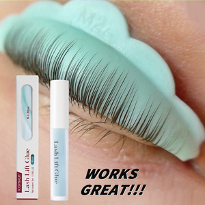 Vente en gros 2 en 1 Lashlift Bleu Couleur Liquide Adhésif 10-15s Brow Lamination <span class=keywords><strong>Colle</strong></span> <span class=keywords><strong>Cils</strong></span> Perm Logo Personnalisé Lash Lift <span class=keywords><strong>Colle</strong></span> - Product Image 1