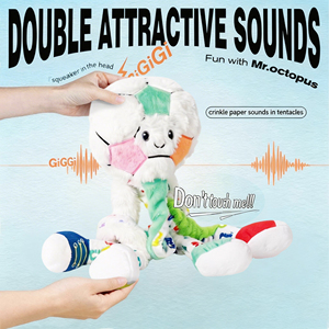 <span class=keywords><strong>FIFA</strong></span> ของเล่นฟุตบอลสัตว์เลี้ยงที่ได้รับใบอนุญาตมาอย่างเป็นทางการมินิ/เมกะฟุตบอลน่ารักกอดปลาหมึกตุ๊กตานุ่มสุนัขของเล่นเคี้ยว - Product Image 3