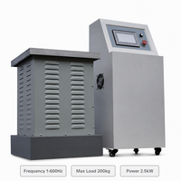 Mesa de Prueba de Vibración Electromagnética Industrial, Probador de Vibración de 3 Ejes, IEC 60068, 1-600Hz, Carga Máxima 200kg, 2.5kW, 380V, IP65