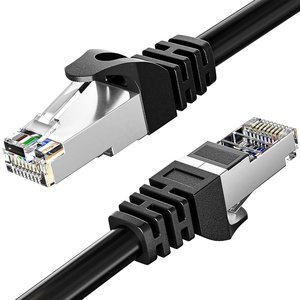 สายแพทช์อีเธอร์เน็ต Cat6 RJ45 26/24awg S/FTP สายทองแดงเปลือย 8p8c มาตรฐาน ROHS สายสื่อสาร SFTP - Product Image 4