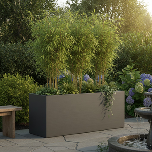 Maceta Decorativa Premium de Fibra de Vidrio para Jardín, Maceta Grande Ecológica y Duradera para Plantas, para Patio, Balcón y Decoración del Hogar - Product Image 1