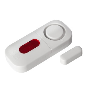 Meinoe نوع أسود 130db صفارة إنذار نافذة نافذة أو قفل باب مغناطيسي إنذار مضاد للسرقة أمن المنزل - Product Image 3