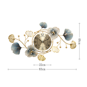 Arte Mural 3D de Alta Calidad para Decoración del Hogar, Reloj de Pared Moderno para Sala de Estar, Relojes de Pared Metálicos Creativos de Lujo - Product Image 6