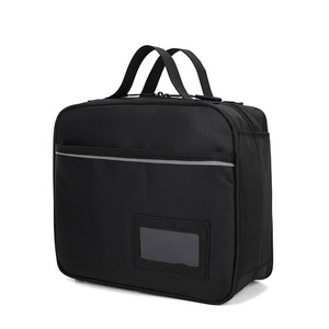 Grande trousse de rangement pour médicaments, boîte à pilules avec poignée, sac de voyage pour médicaments avec plusieurs poches - Product Image 2