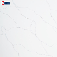 Dalle de quartz massif haute stabilité pour l'ameublement de toute la maison, commande personnalisée en gros pour usine