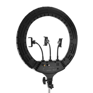 Anneau lumineux WF EL-18 de 18 pouces, grande taille, 3200-5600k, avec trois supports pour téléphone, pour photographie, streaming en direct, maquillage, <span class=keywords><strong>TikTok</strong></span> - Product Image 4