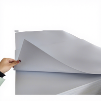 Papier autocollant A4 personnalisé, haute adhérence, imprimable, mat ou brillant, étiquettes PP PET pour expédition, meilleur prix