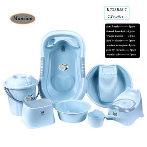 Ensemble de <span class=keywords><strong>baignoire</strong></span> pour bébé 7 pièces/ensemble, prix de gros, un cadeau spécial et attentionné pour votre ange, à prix abordable - Product Image 6
