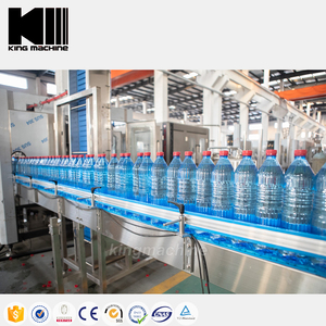 Machine automatique complète de remplissage de bouteilles en plastique PET 0.5-1.5L - Product Image 1
