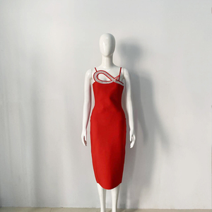 ชุดเดรสแม็กซี่สายสปาเก็ตตี้หรูหราสำหรับผู้หญิง-ชุดเดรสสลิปฤดูร้อนลำลองสำหรับงานปาร์ตี้ - Product Image 2