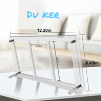 Présentoir de table en acrylique transparent pour cartes gradées, cadre de présentation pour cartes de baseball et objets de collection, pour cartes sous plaque de protection