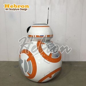 Artisanat en résine BB-8 directement de l'usine, design élégant Warsta, modèle <span class=keywords><strong>Star</strong></span> <span class=keywords><strong>Wars</strong></span> pour Noël et Halloween - Product Image 2