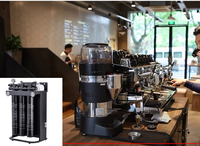 Système de filtration d'eau RO sans réservoir 2000GPD 5LPM 0.25TPH pour machine à glace, café, cantine, usage commercial et domestique