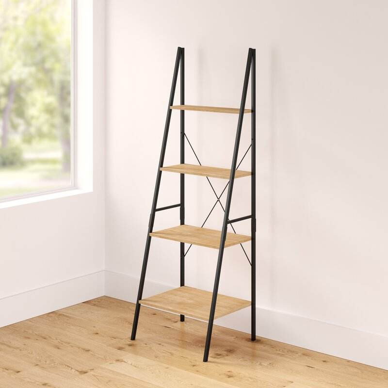 アンティークデザインヴィンテージモデルラダーラック木製本棚レトロ