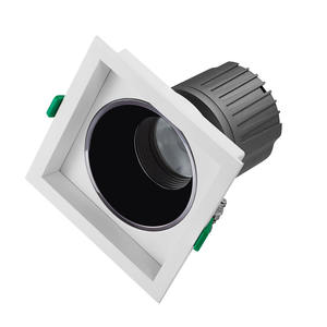 Cilindro <span class=keywords><strong>de</strong></span> arandela <span class=keywords><strong>de</strong></span> pared Aurora, 30W, yeso decorativo, techo, fuego, antideslumbrante, CCT, luz descendente LED COB regulable - Product Image 5