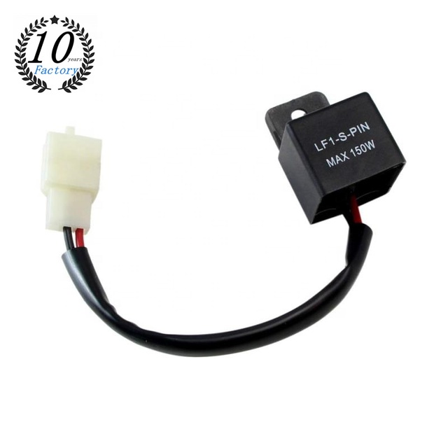 SKYEARTH Car Motorcycle 2 Pin LED Electronic Flasher for Turn Signal Indicator Blinker Light 2 Pin Led Flasher Relay Wire