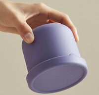 2025 nouveau sans BPA multi-fonction Portable étanche boîtes à repas déjeuner accessoire rond Silicone conteneurs enfants Bento boîte à déjeuner