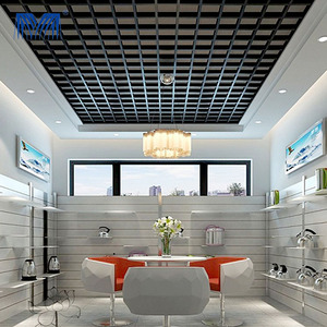 วัสดุห้องนั่งเล่นอลูมิเนียมเชิงเส้นแทรกระเบียงที่ซ่อนอยู่สำหรับสถานที่จัดงานกิจกรรมอุปกรณ์โฟมออกแบบฝ้าเพดานเท็จ - Product Image 5