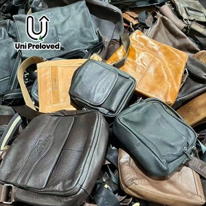 Bolso de Hombro Cruzado de Cuero Genuino de <span class=keywords><strong>Segunda</strong></span> <span class=keywords><strong>Mano</strong></span> A13 para <span class=keywords><strong>Hombre</strong></span>, Venta al por Mayor de Alta Calidad - Product Image 5