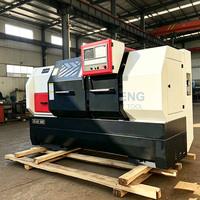 Tour CNC à lit plat CK6150 avec commande FANUC, machine de tournage horizontale haute précision pour le traitement des métaux