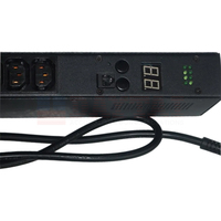PDU intelligent pour centre de données avec surveillance de la tension et de l'énergie du courant, affichage LCD