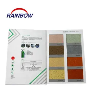 Real stone texture color card Customized Book Printing Promotion Gift for Painting