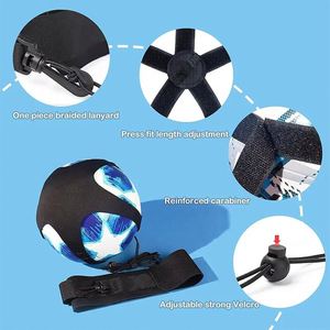 Balón de fútbol Malabares Bolsa Niños Auxiliar Circling Belt Kick Solo Entrenador de fútbol Kick Kids Equipo de entrenamiento de fútbol - Product Image 4