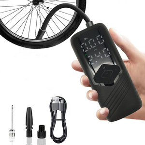 Mini Bomba de Aire Eléctrica Portátil con Pantalla Digital, Tubo de 170 mm, Inflador de Neumáticos para Coche y Bicicleta, Alimentado por Batería de Litio - Product Image 1