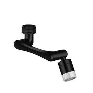 Doble multifunción Universal Splash giratorio ajustable 360/1080 grados brazo de extensión ahorro de agua grifo aireador - Product Image 5