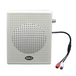 Système de haut-parleurs muraux actifs en plastique durable XIDLY personnalisé professionnel 6W <span class=keywords><strong>4</strong></span>" DC12V pour applications de surveillance à distance - Product Image 1