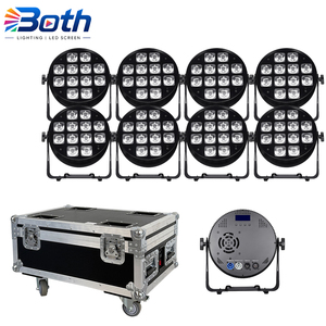 BO-PAR12 Professional LED Par Light 12x18W RGBAW UV for Concert Stage Church and Rental Use - Product Image 1