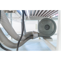Nouvelle conception de machine de lavage et de séchage de verre par sablage laser 27KW avec moteur et PLC pour la gravure de miroirs intelligents