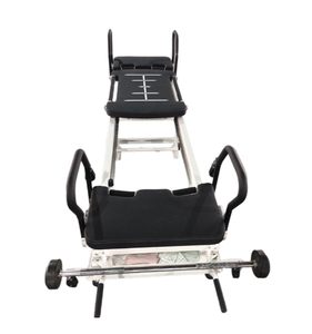 <span class=keywords><strong>Reformer</strong></span> <span class=keywords><strong>Pilates</strong></span> in Alluminio Bianco e Nero Personalizzabile con Logo, Alta Qualità, Ecologico, <span class=keywords><strong>Benefici</strong></span> per la Salute, Uso Commerciale - Product Image 4