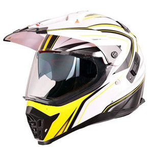 Casque intégral homologué ECE en ABS pour hommes et femmes, toutes saisons, double visière, équipement pour vélo électrique, design élégant tout-terrain, sécurité anti-chocs élevée - Product Image 4