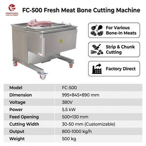 เครื่องตัดซี่โครงหมู FENGXIANG สแตนเลส กึ่งอัตโนมัติ 800-1000 กก./ชม. ปรับความหนาได้ สำหรับการแปรรูปเนื้อสัตว์ - Product Image 6