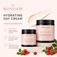 Crème visage à la rose musquée sans logo 120 ml, soin du visage, hydratation profonde de la peau, douceur confortable, éclat soyeux, crème visage