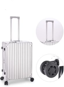 Trolley per trucco custodia per specchio luminoso <span class=keywords><strong>a</strong></span> LED valigia in argento borsa da <span class=keywords><strong>tavolo</strong></span> pieghevole custodia per trucco in alluminio - Product Image 6