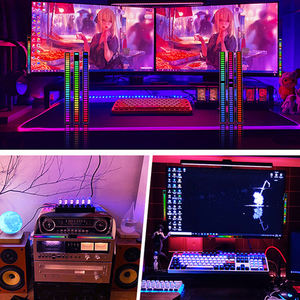 Lumière ambiante LED, lumière audio rechargeable, lumière spectrale, film, PC, TV, voiture, jeu, lumière de reconnaissance de rythme musical, lumière LED audio RGB - Product Image 6