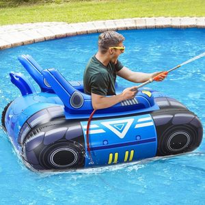 Bouée gonflable géante pour adultes avec canon à eau, fabriquée au Vietnam, pour piscine et lac, jouet aquatique à chevaucher - Product Image 2