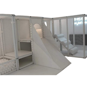 Chủ đề Trắng trẻ em di động sân chơi mềm trong nhà chơi mềm nghịch ngợm lâu đài nhà chơi trẻ em sân chơi trong nhà - Product Image 2