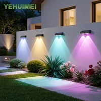 Lampe murale solaire extérieure décorative pour extérieur, étanche IP65, éclairage LED solaire pour jardin