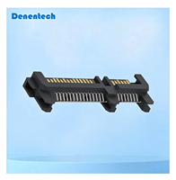 Connecteur d'alimentation pour disque dur SATA 7+15P mâle à souder pour PCB HDD Denentech