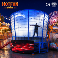 Manège à gravité zéro qui fait battre la plume, avec rotation à grande vitesse, équipement de parc d'attractions en plein air pour les manèges