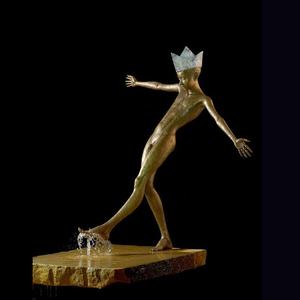 Estátua nude de jardim, figura de homem nude tamanho da vida de bronze fundido para casa - Product Image 6