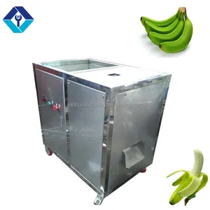 Factory plantain peel remover green india Cavendish banana peeling machine raw plantain skin peeler machine