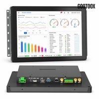 Terminal Agrícola Inteligente Android Todo en Uno de 7/10.1/15.6/21.5 Pulgadas RK3562 RK3568 de Montaje Empotrado, Pantalla Táctil Abierta para Robótica Industrial
